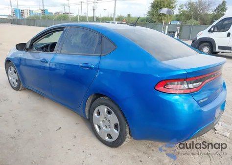 2016 Dodge Dart Se from USA, damaged, VIN 1C3CDFAA4GD682481
